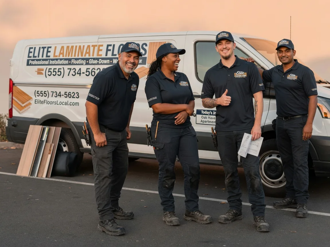 Laminate flooring installation company in Anchor, IL